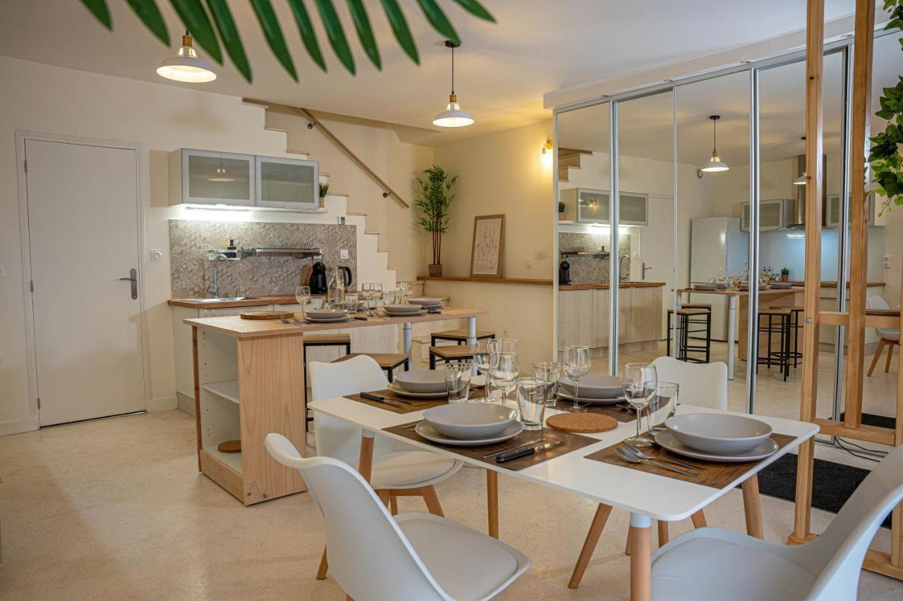 Superbe Maison De Ville - Chambre Privee - Quartier Villebourbon - 5 Min A Pied Gare Et Hypercentre มงโตบ็อง ภายนอก รูปภาพ